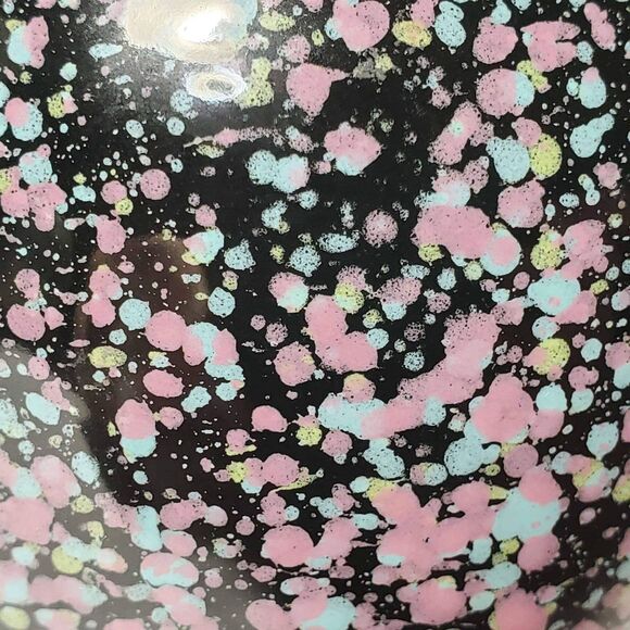 Small Speckled Vase Round 3.75" - Picture 3 of 5